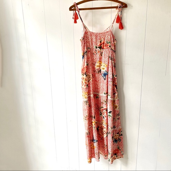 NWT Farm Rio for Anthropologie Verbena MIDI Dress Small - Picture 6 of 8